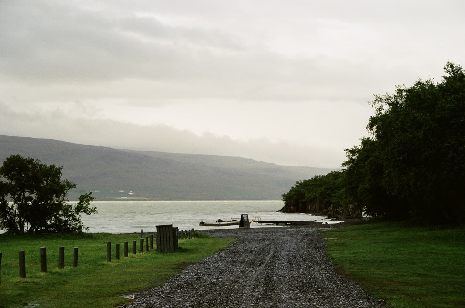 The Atlavík campsite in Hallormsstaður forest beside Lögurinn lake